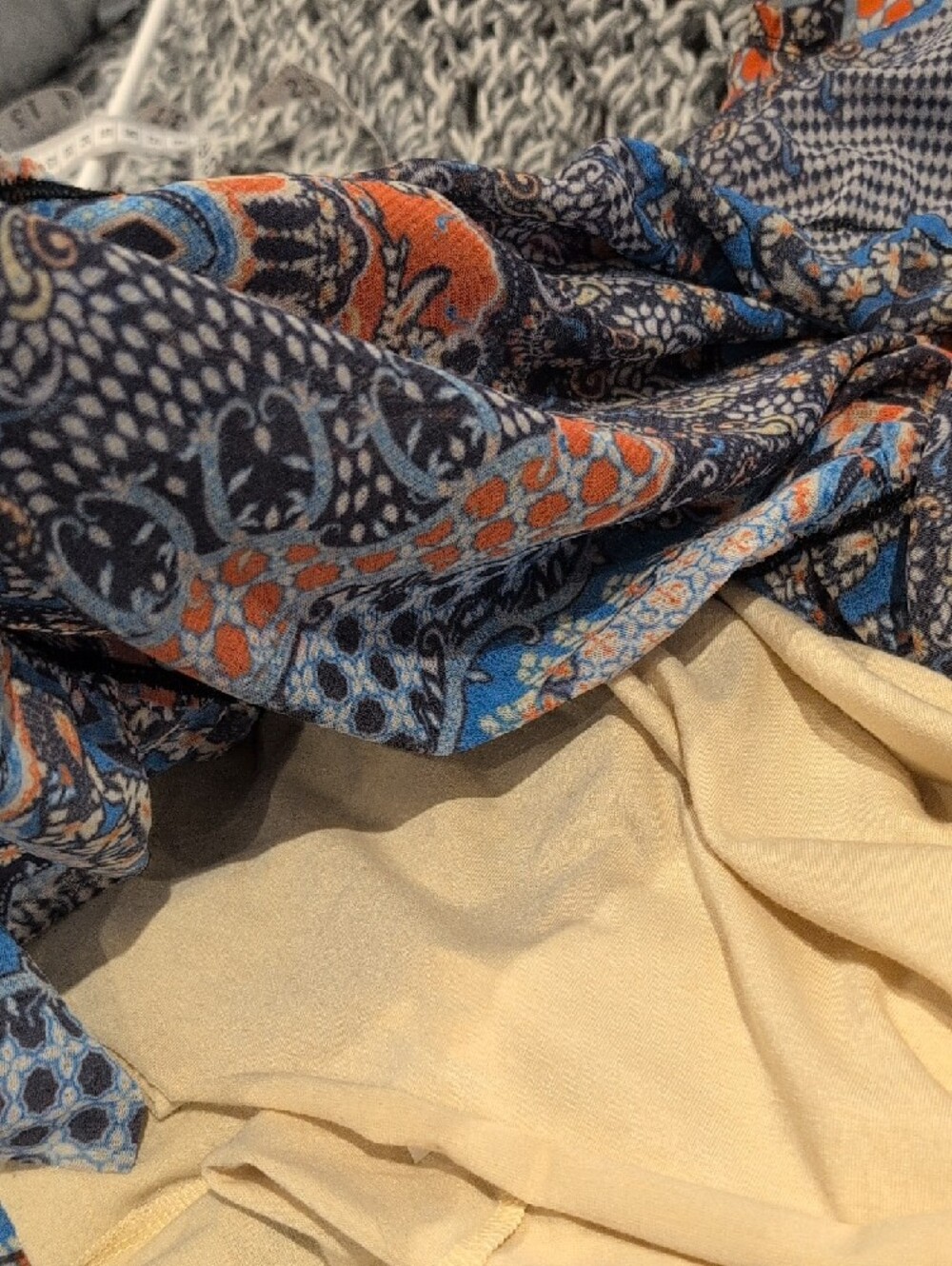 433 - Boho Paisley Maxi Dress | Flowy | Festival Cottagecore Vibes - Picture 12 of 12